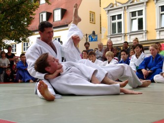 Judo - Vorführung am Kinderspaßtag 2009 in Freising