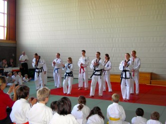 Tang Soo Do Vorführung beim Jubiläum 30 Jahre Judo Neufahrn 2010