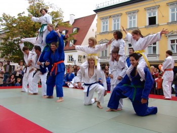 Judo-Vorführung